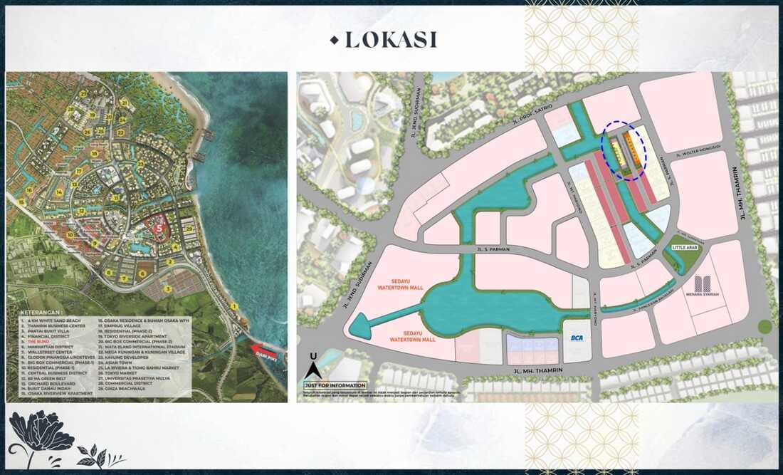 Lokasi The Bund